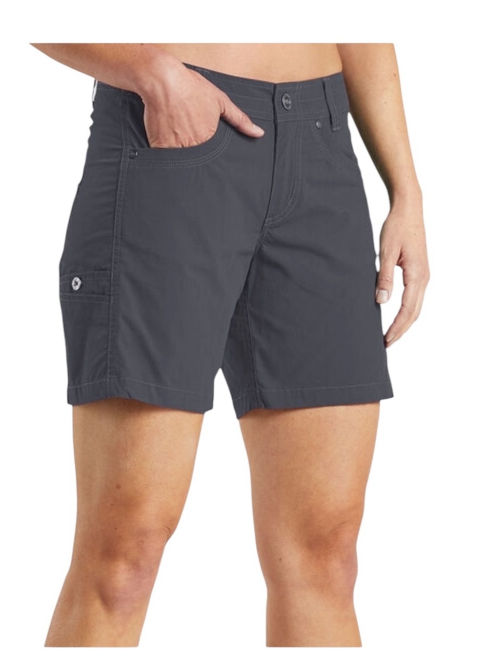 KÜHL Free Range Hiking Shorts | Carbon Gray | Size 6